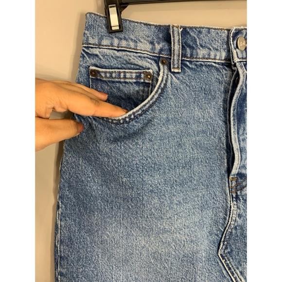 Reformation Denim Cherry Skirt - Picture 4 of 6